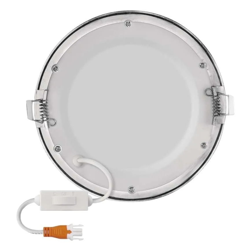 LED-infälld taklampa NEXXO LED/12,5W/230V 3000/3500/4000K silverfärgad Ø 17 cm
