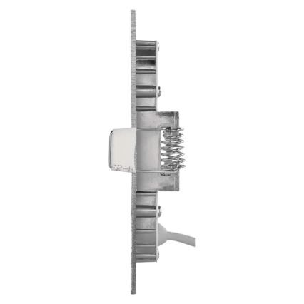 LED infälld taklampa NEXXO LED/7W/230V 3000/3500/4000K silverfärgad 12x12 cm