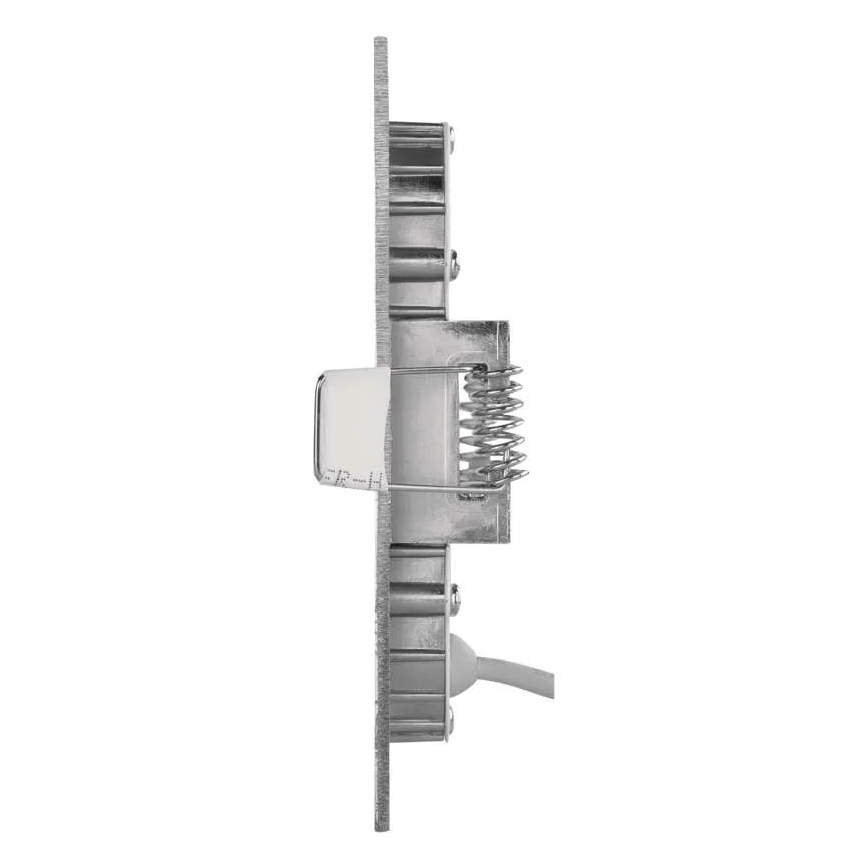 LED infälld taklampa NEXXO LED/7W/230V 3000/3500/4000K silverfärgad 12x12 cm