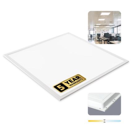 LED Infälld takpanel DAVRO LED/40W/230V 4000K 59,5x59,5 cm vit