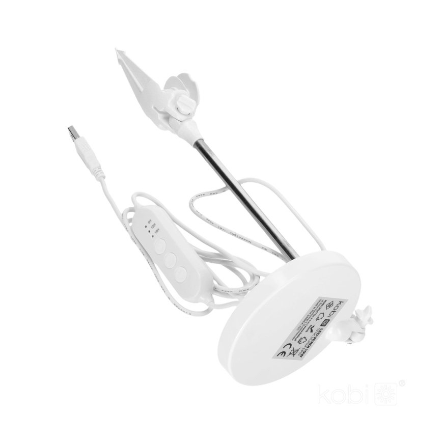 LED Inomhuslampa för odling av växter LED/10W/5V 3200K