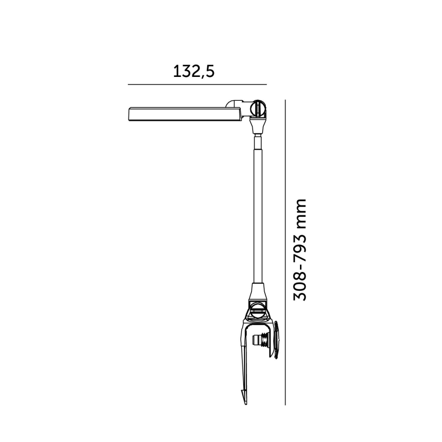 LED Inomhuslampa för odling av växter LED/10W/5V 3200K