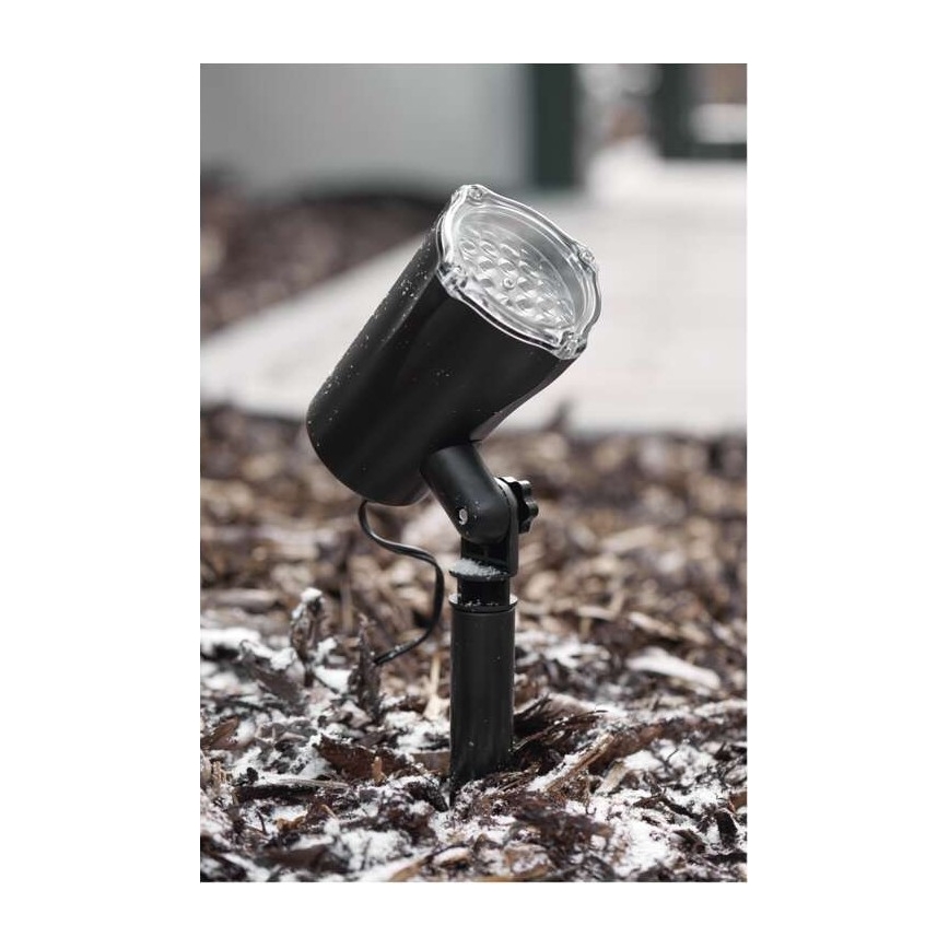 LED Jul utomhusprojektor LED/3,6W/230V IP44 kall vit