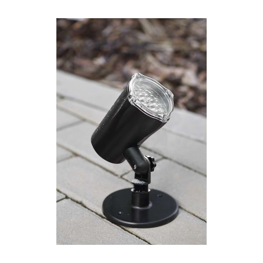 LED Jul utomhusprojektor LED/3,6W/230V IP44 kall vit