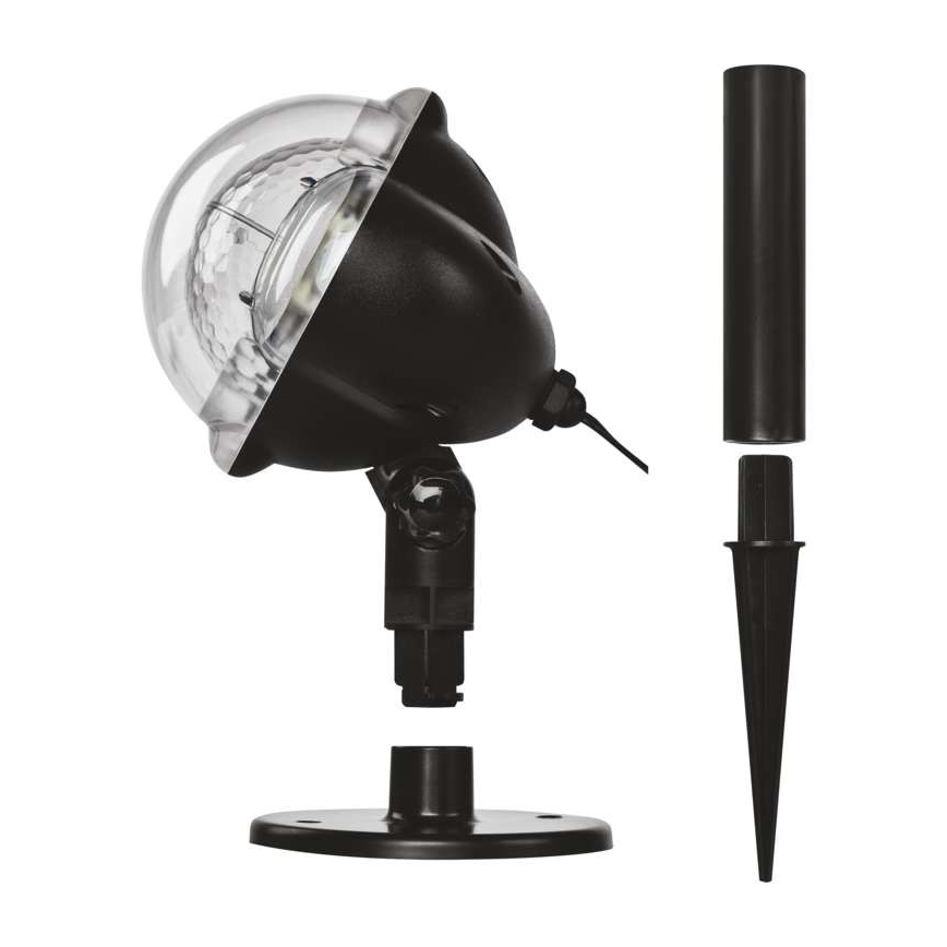 LED Jul utomhusprojektor LED/4W/230V IP44 vit