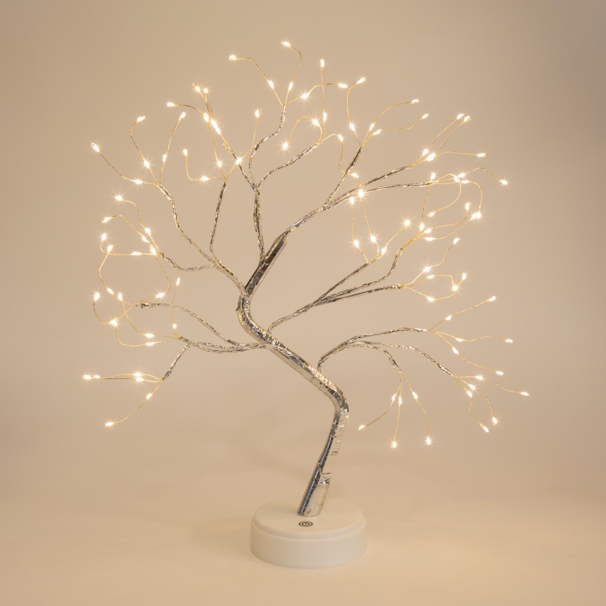 LED Juldekoration 102xLED/3xAA varmvit