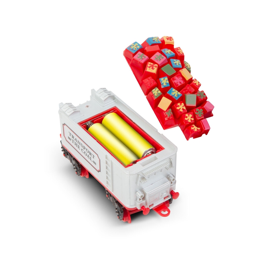 LED Juldekoration 10xLED/4xAA tåg