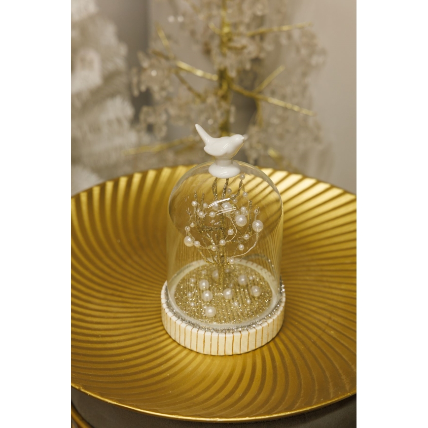 LED juldekoration 12xLED/3xAAA varm vit