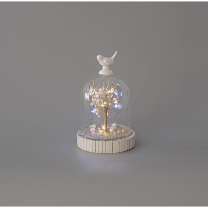 LED juldekoration 12xLED/3xAAA varm vit