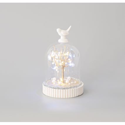 LED juldekoration 12xLED/3xAAA varm vit