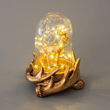 LED juldekoration 12xLED/3xAAA varm vit