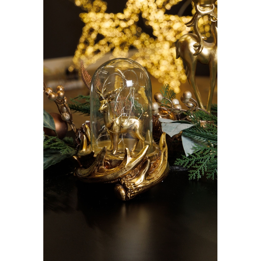 LED juldekoration 12xLED/3xAAA varm vit