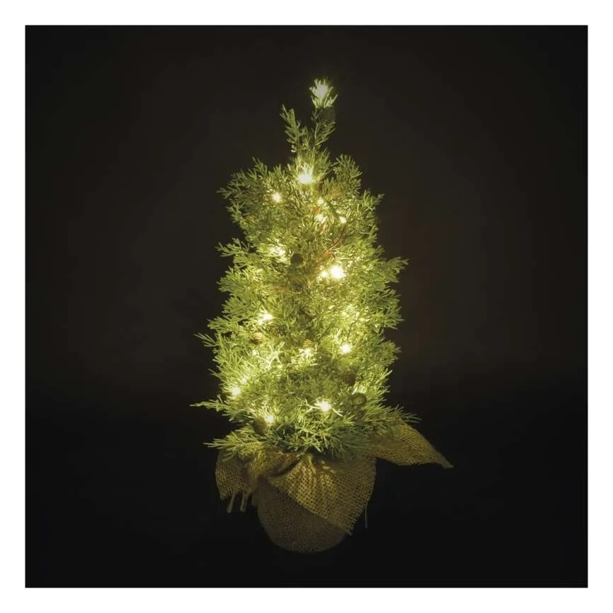 LED juldekoration 30xLED/3xAA IP44