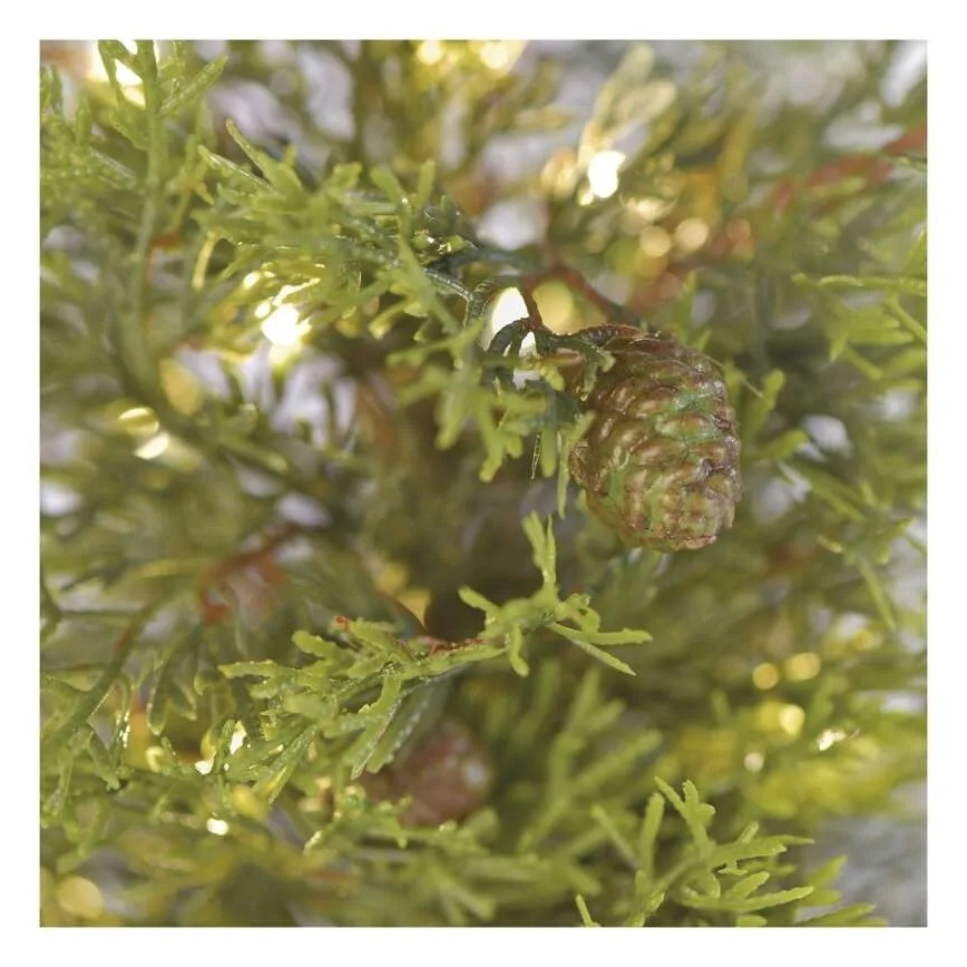 LED juldekoration 30xLED/3xAA IP44