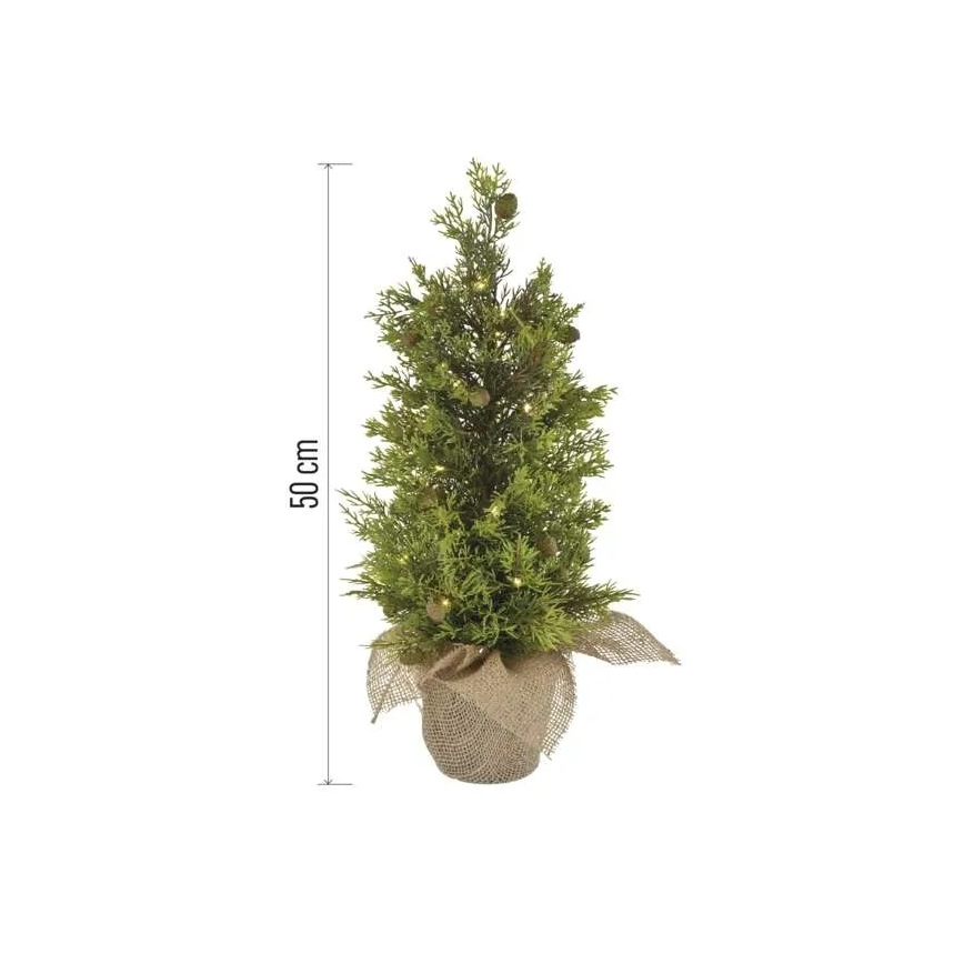 LED juldekoration 30xLED/3xAA IP44