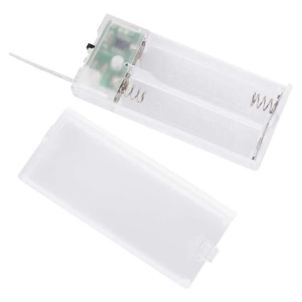 LED juldekoration 40xLED/2xAA varmvit stad