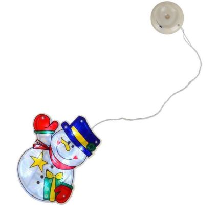 LED juldekoration för fönster 10xLED/3xAAA