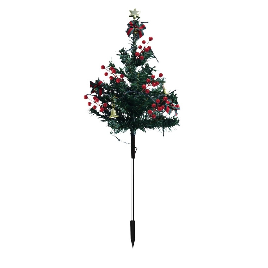 LED juldekoration LED/1W/230V 75 cm IP44 grön