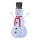 LED Juldekoration LED/3,6W/230V 180 cm IP44 snögubbe