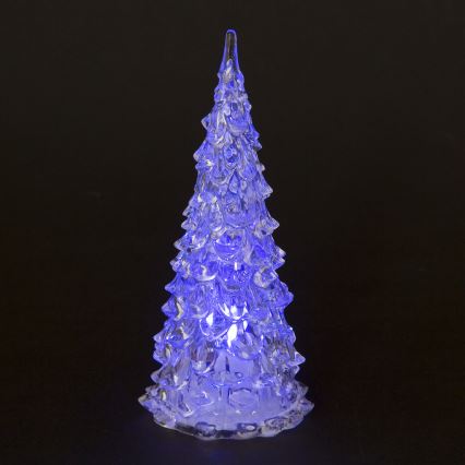 LED Juldekoration LED/3xAG10 22cm flerfärgad