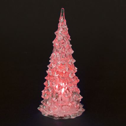 LED Juldekoration LED/3xAG10 22cm flerfärgad