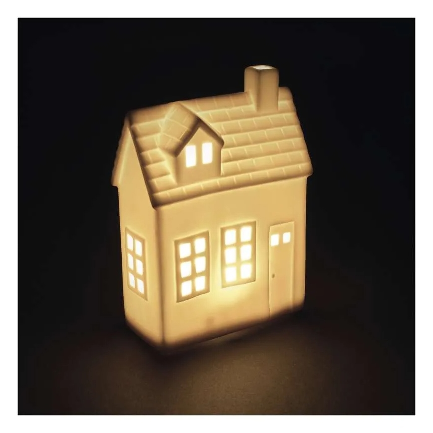 LED-juldekoration LED/CR2032 hus