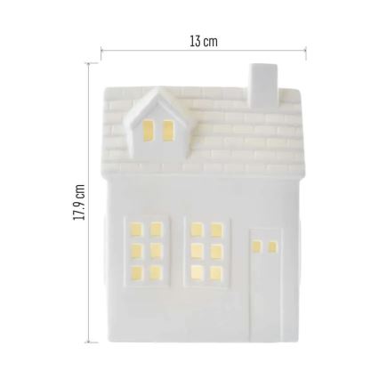 LED-juldekoration LED/CR2032 hus