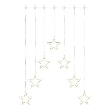 LED julgardin 70xLED/3,6W 567x125 cm varmvit