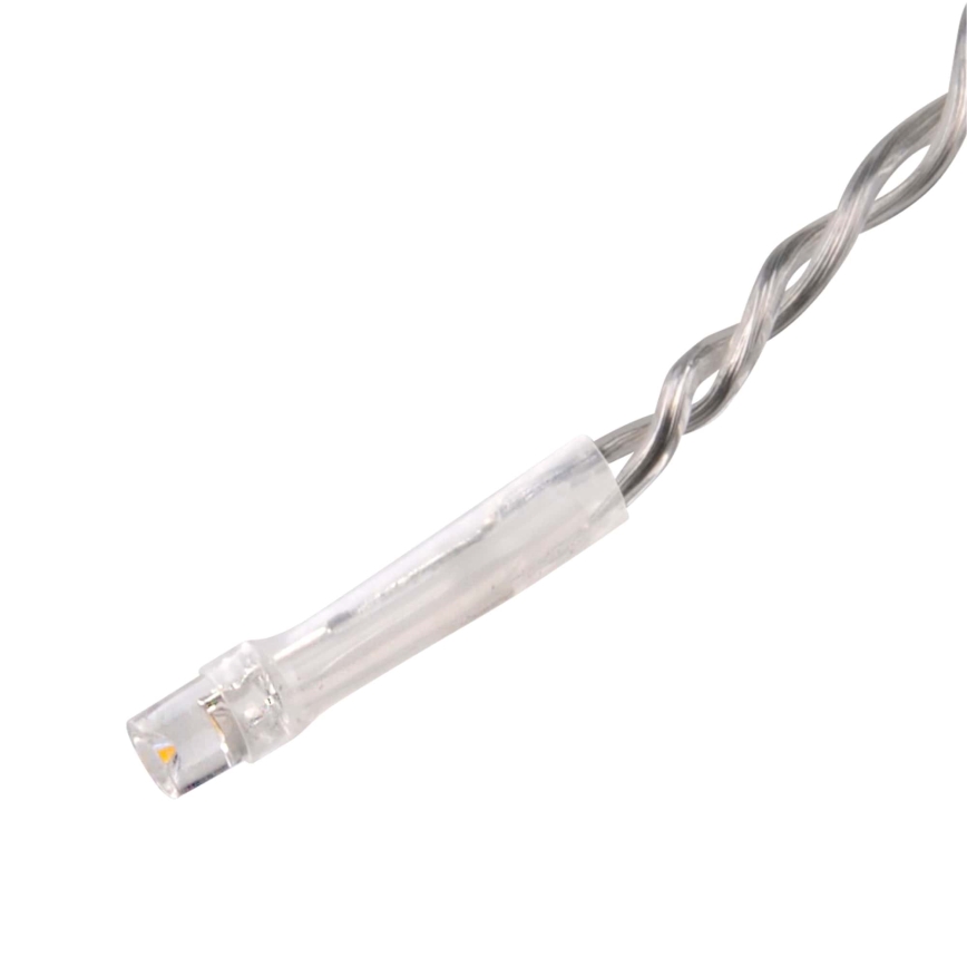 LED julgardin ESTELLA 47xLED/8 funktioner 3,5 m varmvitt