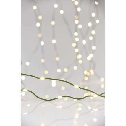 LED julkedja för utomhusbruk LINE 700xLED/8 funktioner 40 m IP44 varm vit