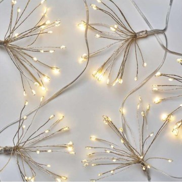 LED julslinga 150xLED/5,35m varmvit