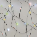 LED-julslinga 20xLED/2xAA 2,4 m flerfärgad