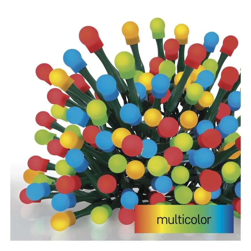 LED-julslinga 300xLED/8 funktioner 35m IP44 varmvit