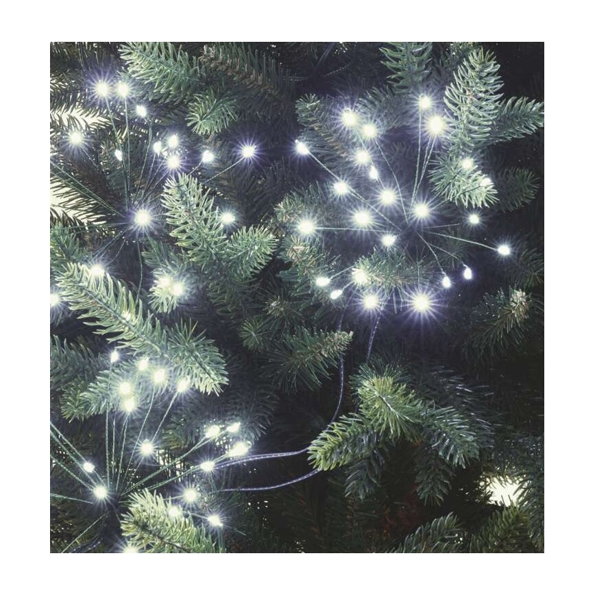 LED julslinga 450xLED 8+3 m kallvit