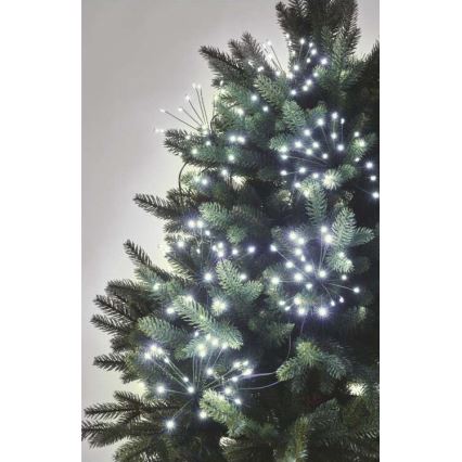 LED julslinga 450xLED 8+3 m kallvit