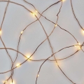 LED-julslinga för utomhusbruk 100xLED/15m IP44 varmvit