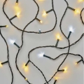 LED julslinga för utomhusbruk 120xLED/2 funktioner 17m IP44 varmvitt/kallvitt