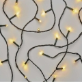 LED-julslinga för utomhusbruk 120×LED/3×AA 8,9 m IP44 varmvit