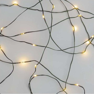 LED-julslinga för utomhusbruk 150xLED/20m IP44 varmvit