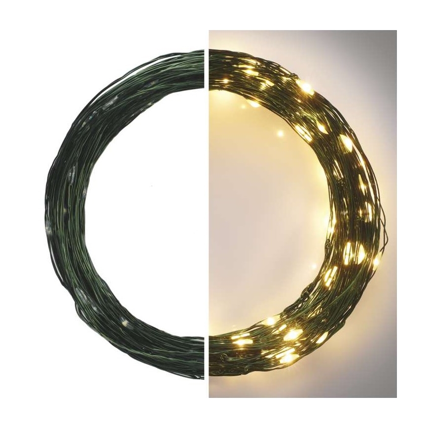 LED-julslinga för utomhusbruk 150xLED/20m IP44 varmvit