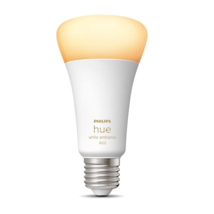 LED ljusreglerad glödlampa  Philips Hue WHITE AMBIANCE E27/13W/230V 2200-6500K