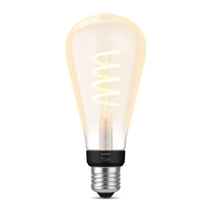 LED ljusreglerad glödlampa  Philips Hue WHITE AMBIANCE ST72 E27/7W/230V 2200-4500K