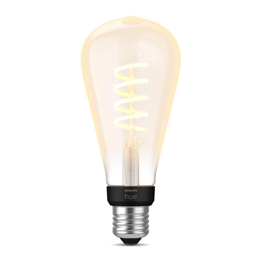 LED ljusreglerad glödlampa  Philips Hue WHITE AMBIANCE ST72 E27/7W/230V 2200-4500K