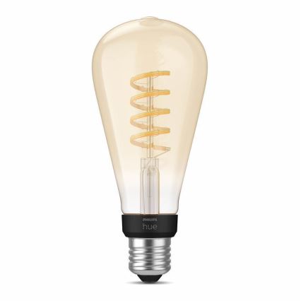 LED ljusreglerad glödlampa  Philips Hue WHITE AMBIANCE ST72 E27/7W/230V 2200-4500K