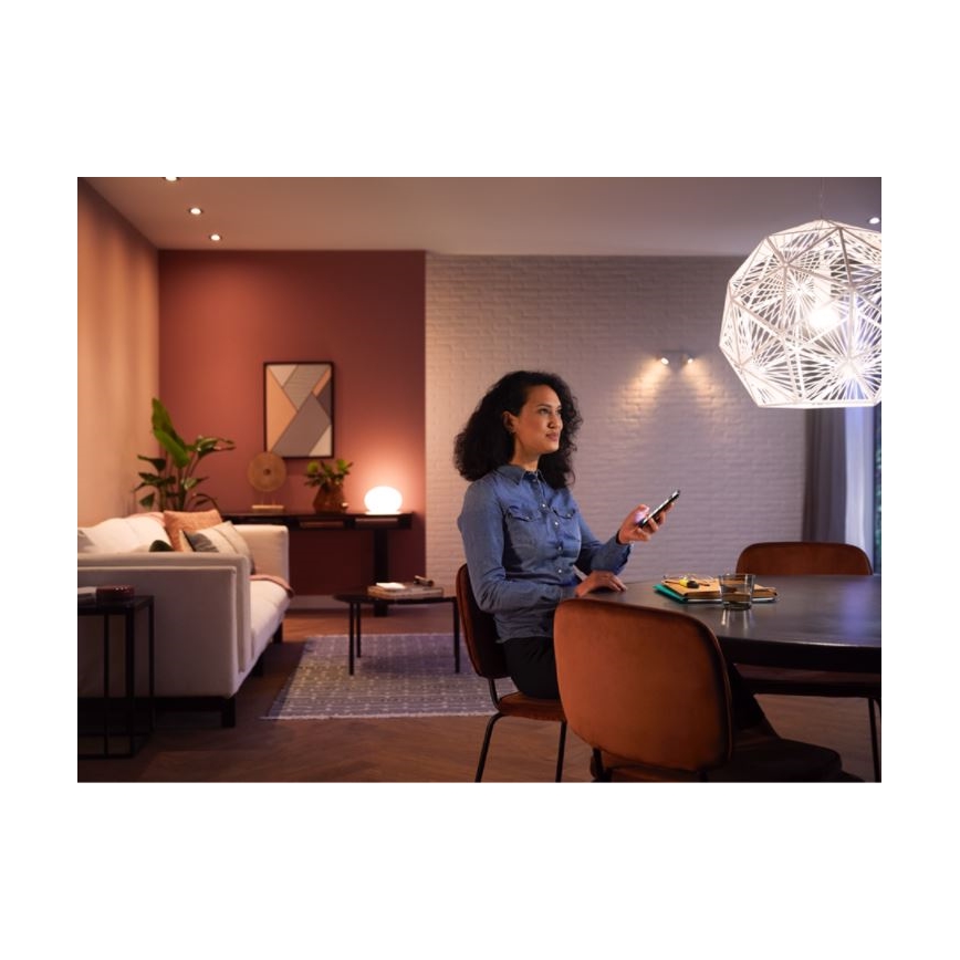 LED ljusreglerad glödlampa  Philips Hue WHITE E27/9,5W/230V 2700K