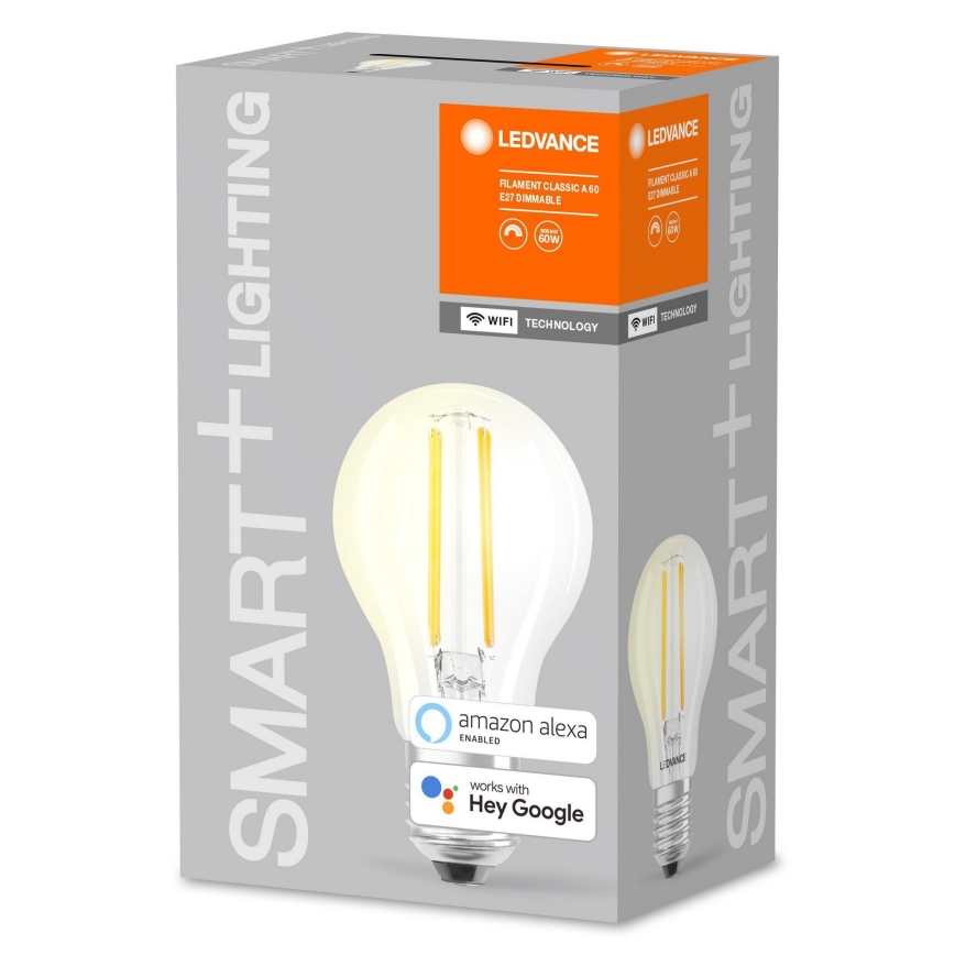 LED ljusreglerad glödlampa  SMART+ E27/5,5W/230V 2700K - Ledvance