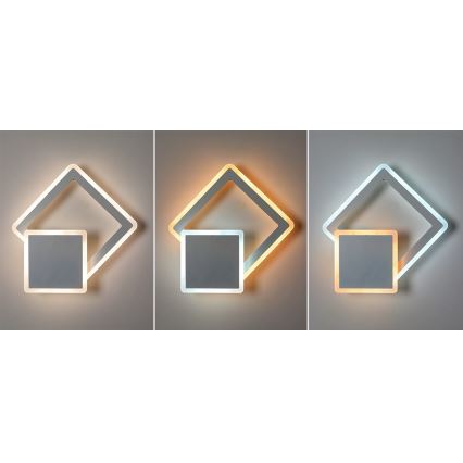 LED Justerbar väggbelysning CASCADE LED/37W/230V 3000-6500K