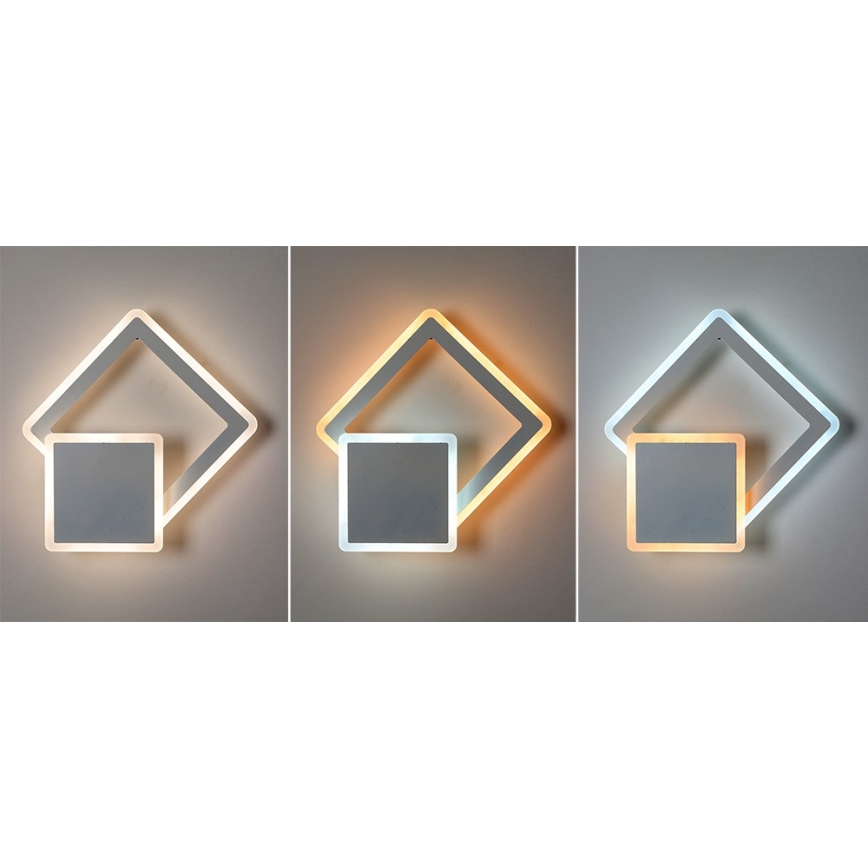 LED Justerbar väggbelysning CASCADE LED/37W/230V 3000-6500K