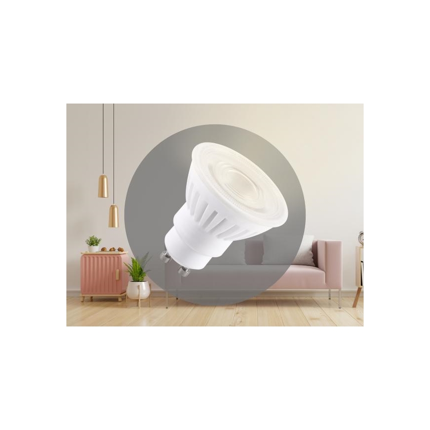 LED Keramik glödlampa GU10/9,5W/230V 3000K