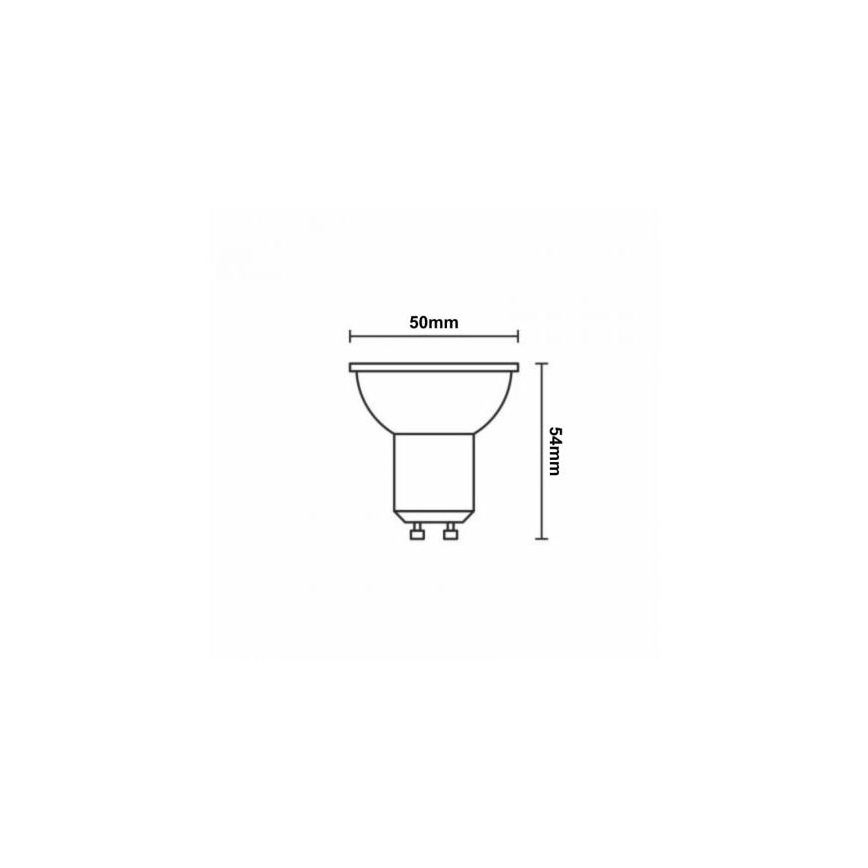 LED Keramik glödlampa GU10/9,5W/230V 3000K